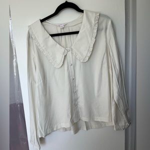 Jillian Harris x Joe Fresh Poet Blouse